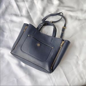 Ann Taylor Mini Pebbled Signature Tote/crossbody